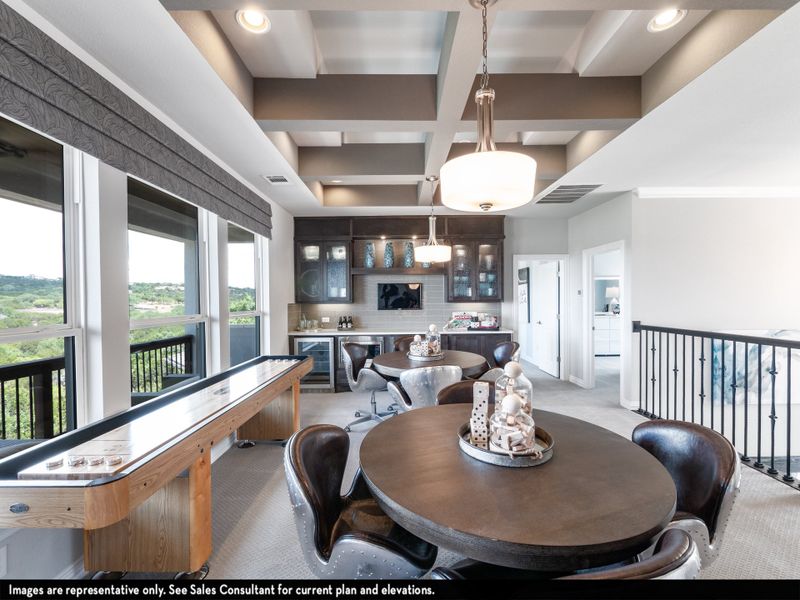 Furnished interior view inside a new home in Arcadia, Brentwood (Image 17).