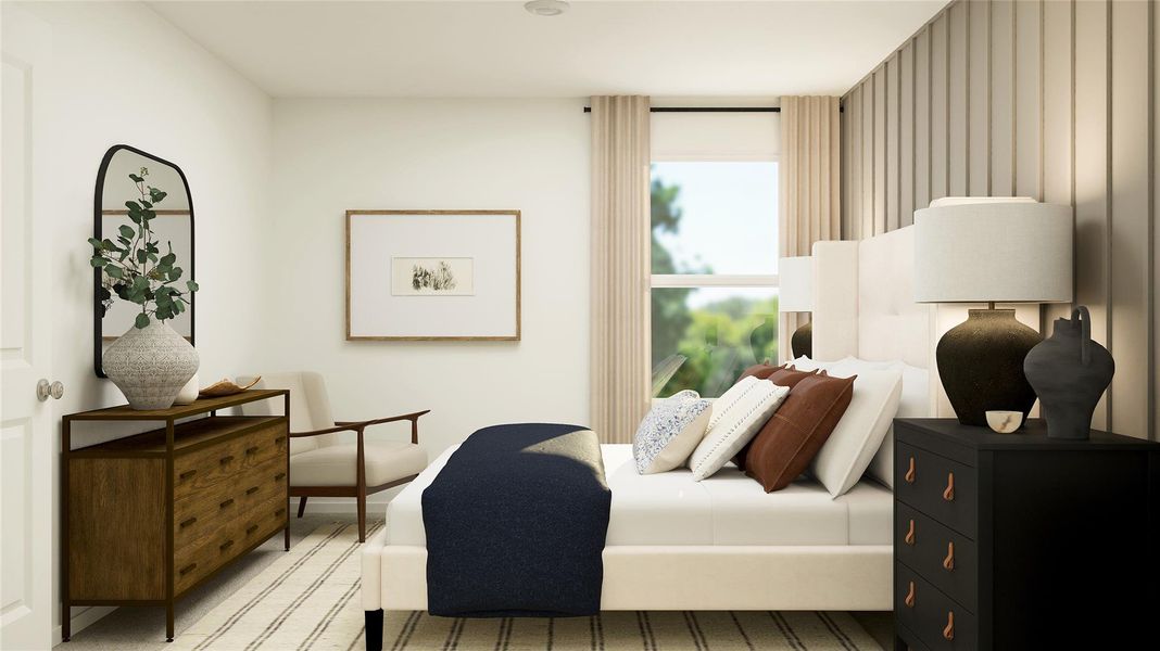 Furnished interior view inside a new home in , Jarrell (Image 13).