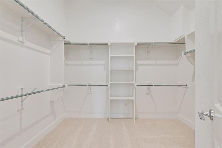 Furnished interior view inside a new home in Hillside Village, Celina (Image 16). Furnished interior view inside a new home in Hillside Village, Celina (Image 16).