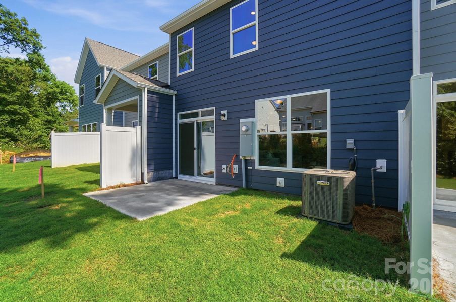 Patio and Backyard