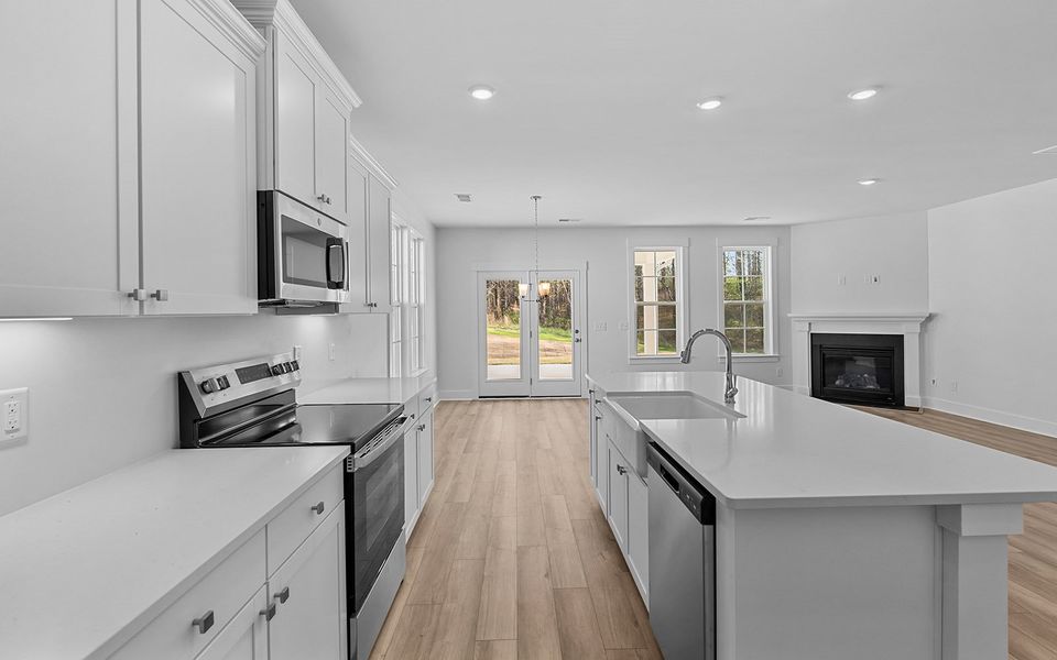 Furnished interior view inside a new home in Fieldstone, Lexington (Image 12).