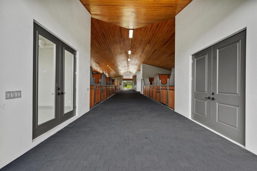 Exterior details and patio area of a home in , Wellington (Image 3). Exterior details and patio area of a home in , Wellington (Image 3).