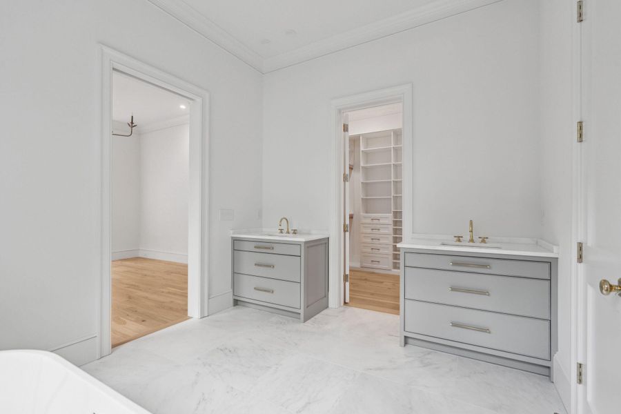 Furnished interior view inside a new home in , Mount Pleasant (Image 9).