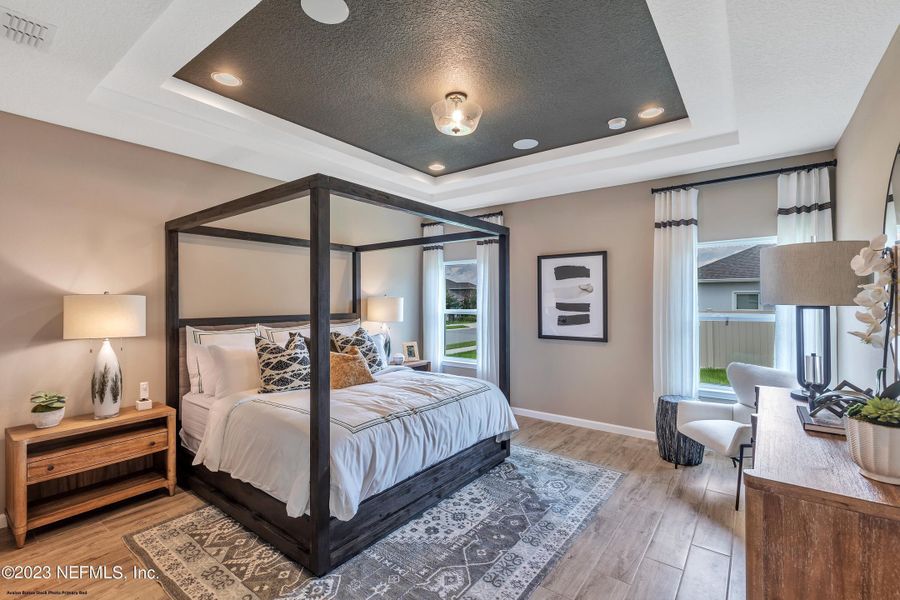 Furnished interior view inside a new home in , Orange Park (Image 9).