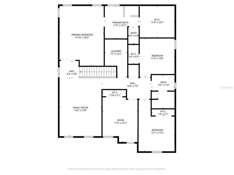 2D floor plan layout of this home in Hawkstone, Lithia, FL (Image 4).
