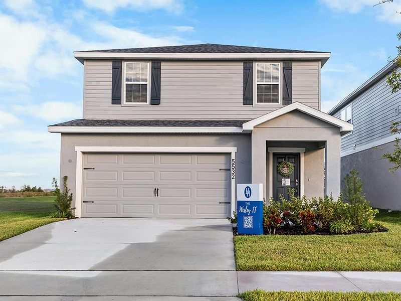 Welcome home to the Wesley II by Highland Homes!