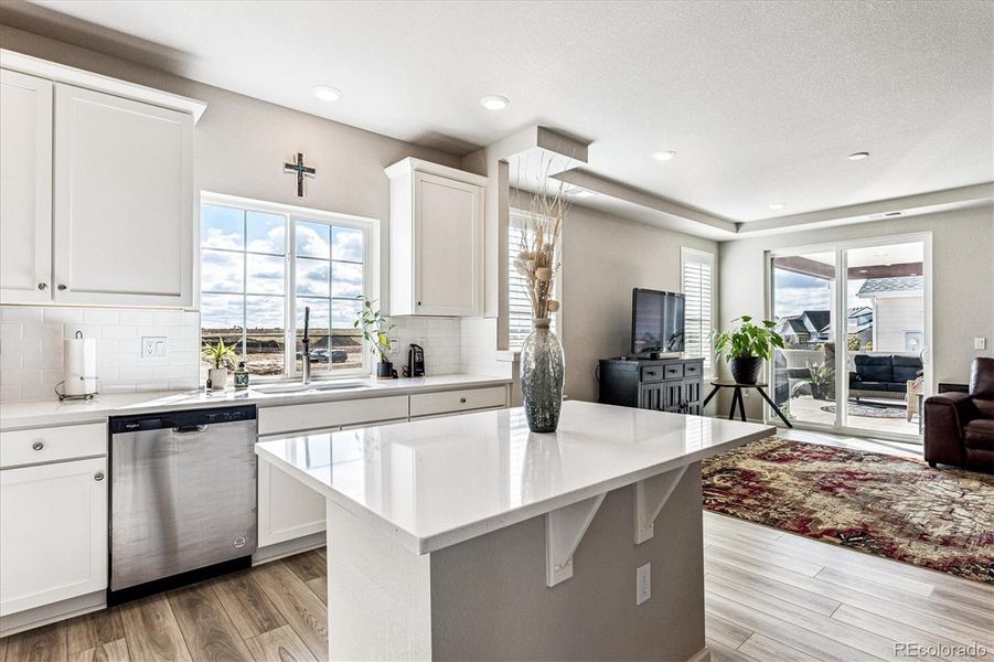 Furnished interior view inside a new home in The Reserve, Aurora (Image 7). Furnished interior view inside a new home in The Reserve, Aurora (Image 7).