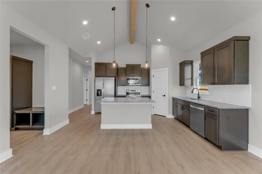 Furnished interior view inside a new home in , Bertram (Image 8). Furnished interior view inside a new home in , Bertram (Image 8).