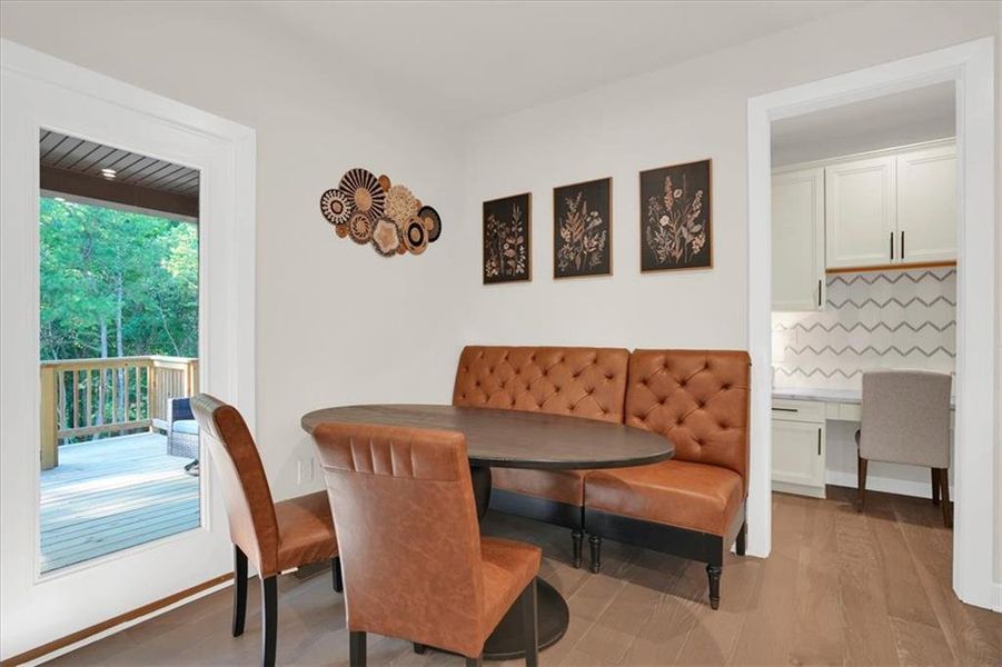 Furnished interior view inside a new home in , Fayetteville (Image 45).