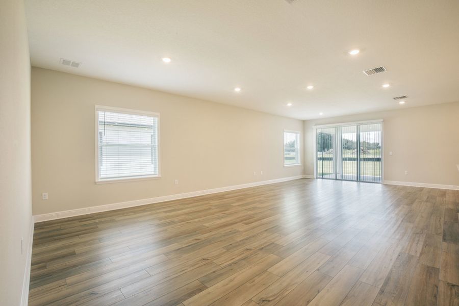 Representative unfurnished interior of a home built from the Harmony by Maronda Homes in Brookshire Green, Kingsland (Image 9). Representative unfurnished interior of a home built from the Harmony by Maronda Homes in Brookshire Green, Kingsland (Image 9).