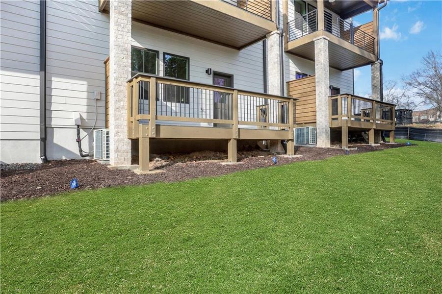 Exterior details and patio area of a home in , Roswell (Image 25).