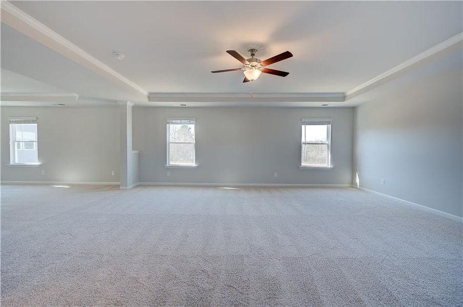 Spacious, unfurnished interior of a new home in Chapel Hill, Newnan (Image 26).
