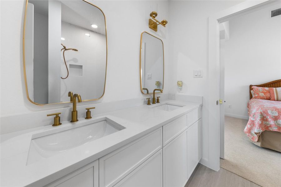 Furnished interior view inside a new home in , Houston (Image 8).