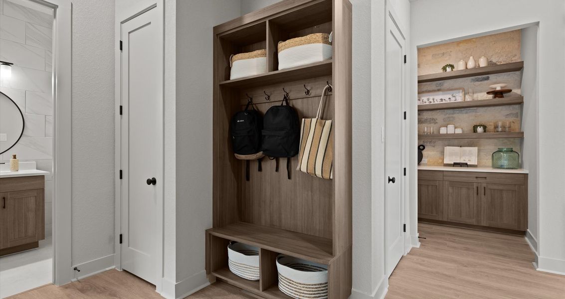 Furnished interior view inside a new home in Gregg Ranch, Marble Falls (Image 11).