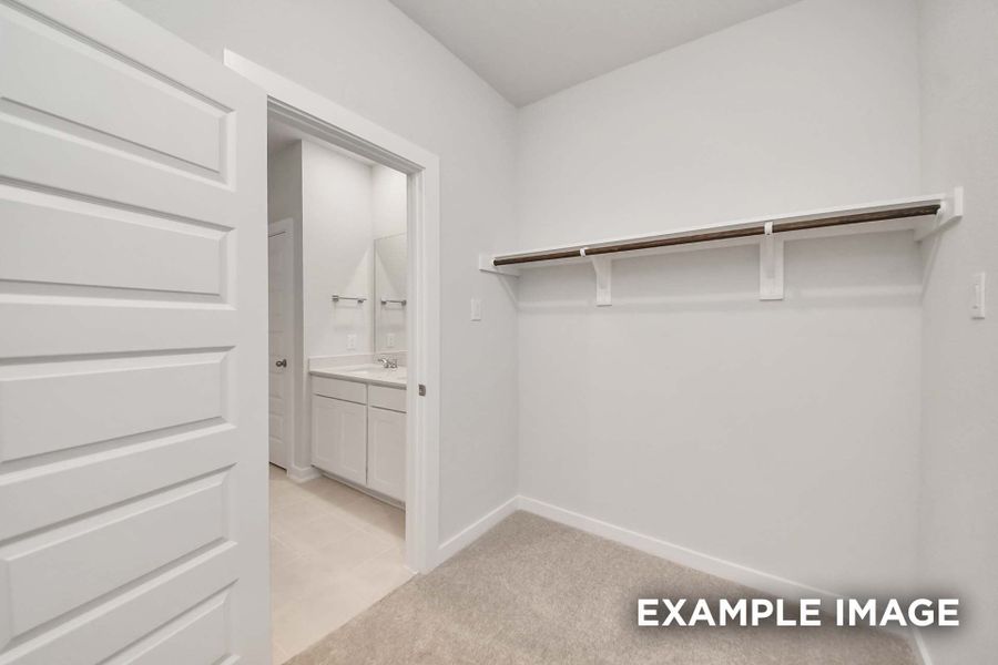 Representative unfurnished interior of a home built from the The Blanco F by Davidson Homes LLC in Spring Branch Crossing, Conroe (Image 25).