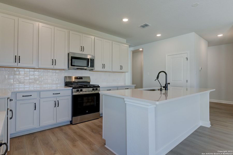 Furnished interior view inside a new home in Cordova Trails, Seguin (Image 12).