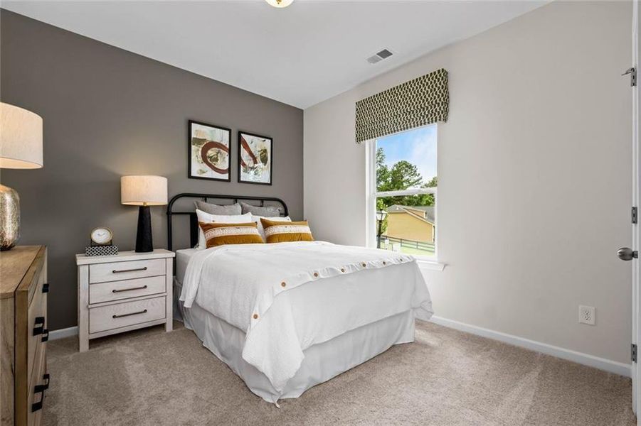 Furnished interior view inside a new home in Kingston Park, Kingston (Image 36). Furnished interior view inside a new home in Kingston Park, Kingston (Image 36).