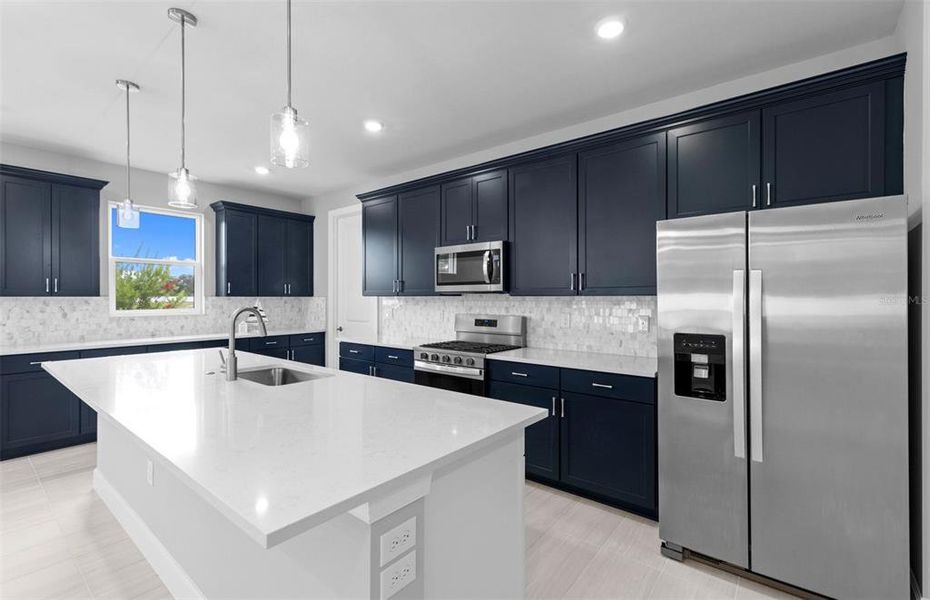 Furnished interior view inside a new home in Shores at Stillwater, Englewood (Image 6).