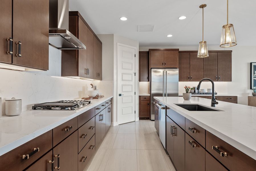 Furnished interior view inside a new home in Artisan at Asante, Surprise (Image 10).