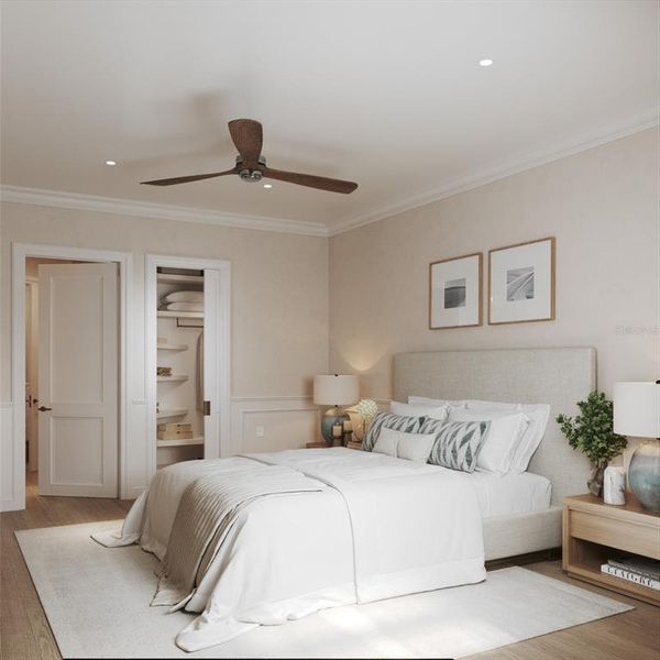 Furnished interior view inside a new home in , Port Charlotte (Image 11).