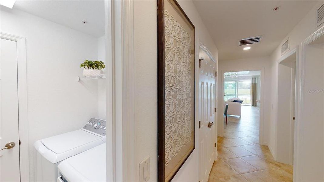 Furnished interior view inside a new home in Wellen Park Golf & Country Club, Venice (Image 15).