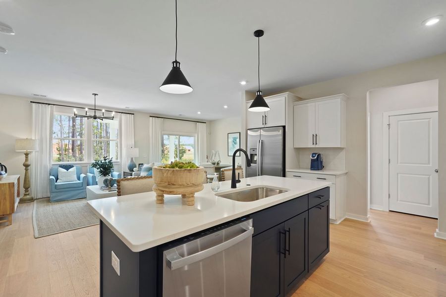 Kitchen and Family Room Kitchen and Family Room