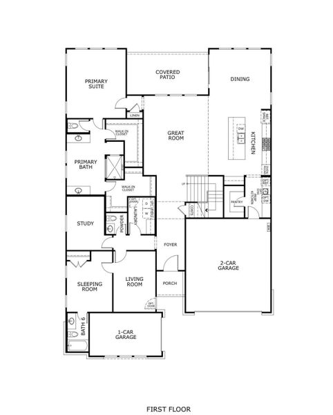 2D floor plan layout of this home in , Kyle, TX (Image 3). 2D floor plan layout of this home in , Kyle, TX (Image 3).