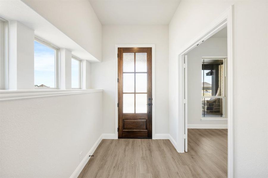 Spacious, unfurnished interior of a new home in Wildcat Ridge Phase 3, Godley (Image 33). Spacious, unfurnished interior of a new home in Wildcat Ridge Phase 3, Godley (Image 33).