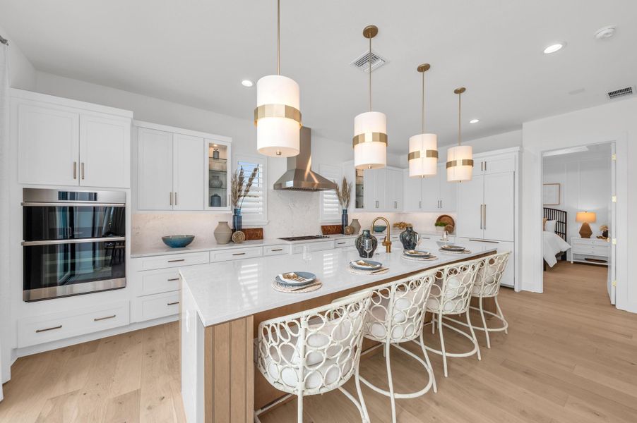Representative furnished interior of a home built from the Silver Palm by Medallion Home in Aqua Single Family Homes, Bradenton (Image 8).