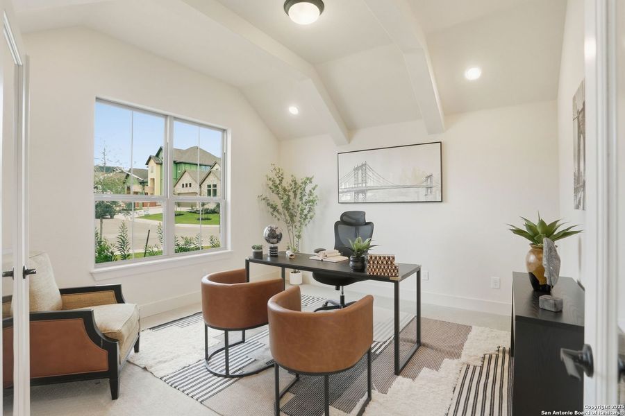Furnished interior view inside a new home in Kinder Ranch 70's, San Antonio (Image 12).