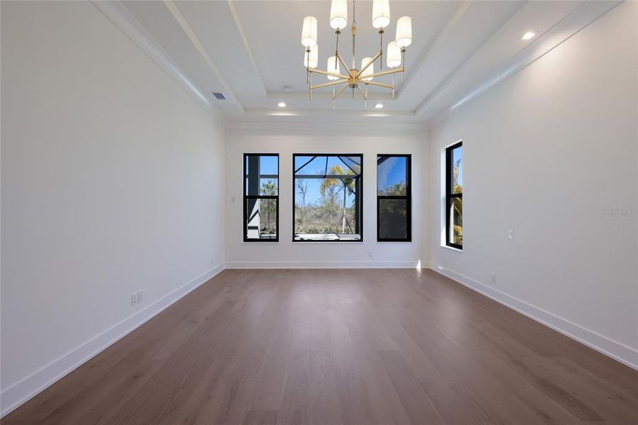 Spacious, unfurnished interior of a new home in Wild Blue at Waterside, Sarasota (Image 19). Spacious, unfurnished interior of a new home in Wild Blue at Waterside, Sarasota (Image 19).