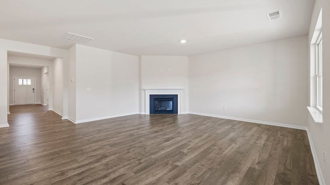 Spacious, unfurnished interior of a new home in Bentley Park, Greenwood (Image 17). Spacious, unfurnished interior of a new home in Bentley Park, Greenwood (Image 17).