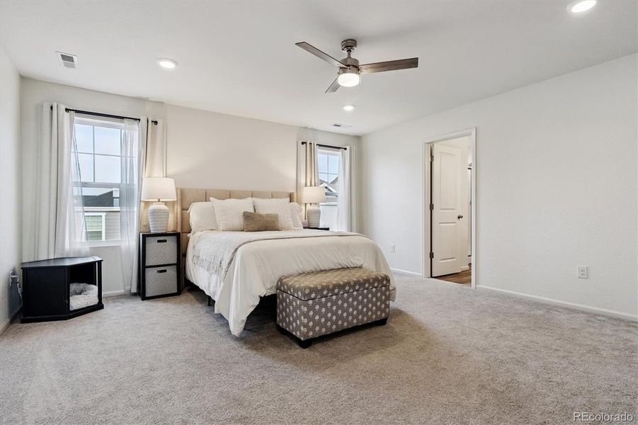 Furnished interior view inside a new home in Sweetgrass, Dacono (Image 12).