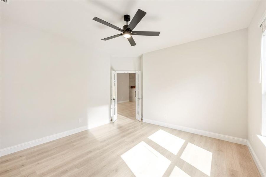 Spacious, unfurnished interior of a new home in Woodstone, Providence Village (Image 37).