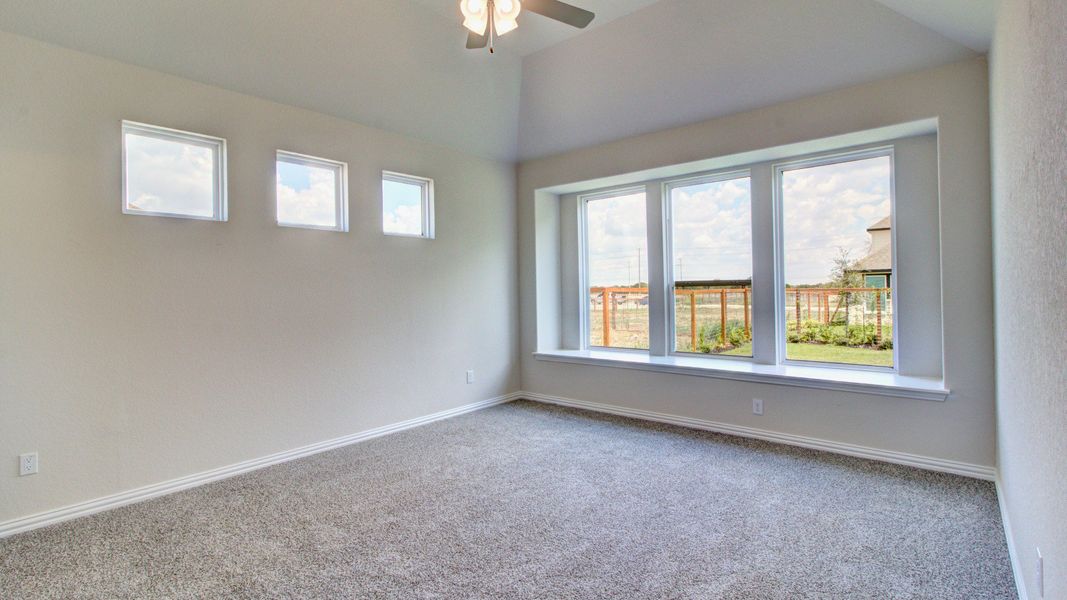 Furnished interior view inside a new home in The Crossvine, Schertz (Image 14).