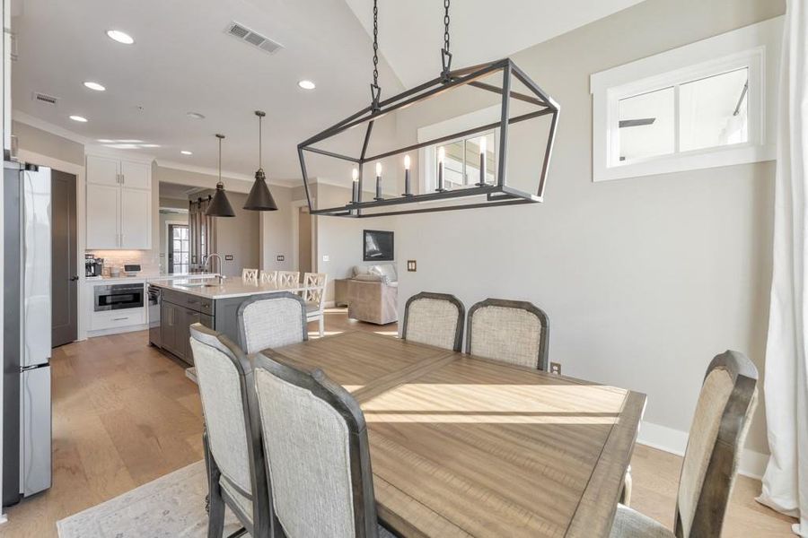 Furnished interior view inside a new home in , Woodstock (Image 11).