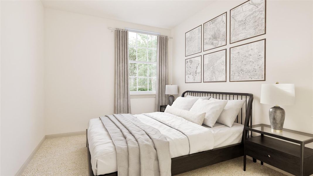 Furnished interior view inside a new home in Magnolia Woods, Magnolia (Image 11).