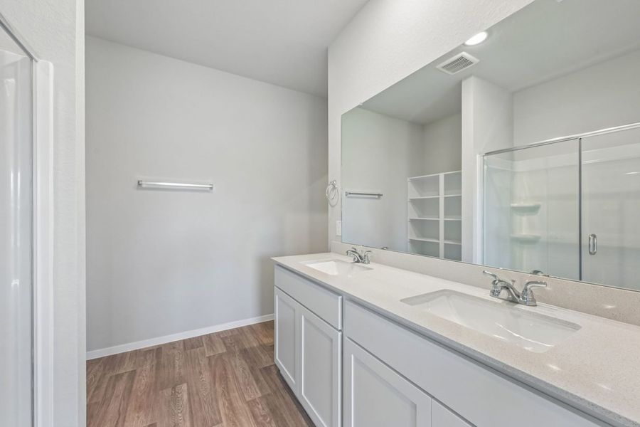 Furnished interior view inside a new home in Harrington Trails, New Caney (Image 13).