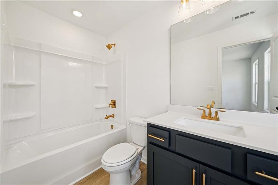 Furnished interior view inside a new home in The Estates at Casteel, Bethlehem (Image 7).