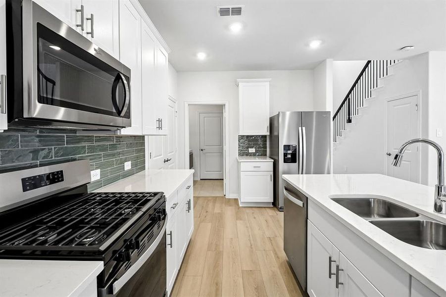 Furnished interior view inside a new home in Southridge - Spring Series, Princeton (Image 14).