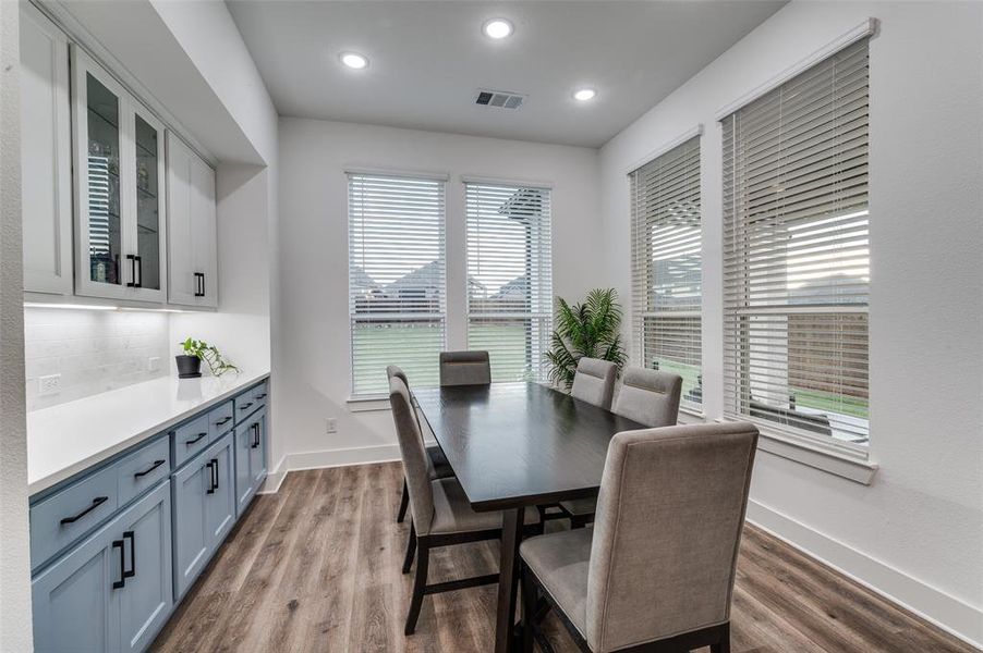 Furnished interior view inside a new home in Sandbrock Ranch: 50ft. lots, Aubrey (Image 11).