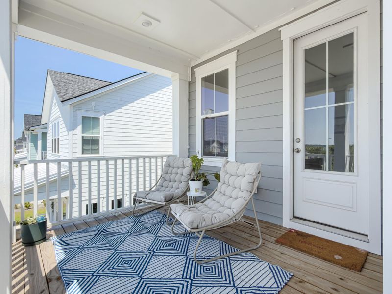 Exterior details and patio area of a home in Carnes Crossroads, Summerville (Image 26). Exterior details and patio area of a home in Carnes Crossroads, Summerville (Image 26).