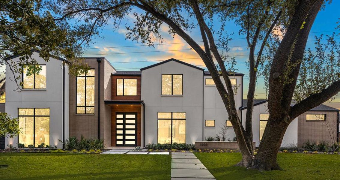 Front exterior of a new home in , Dallas, TX, highlighting curb appeal (Image 2). Front exterior of a new home in , Dallas, TX, highlighting curb appeal (Image 2).