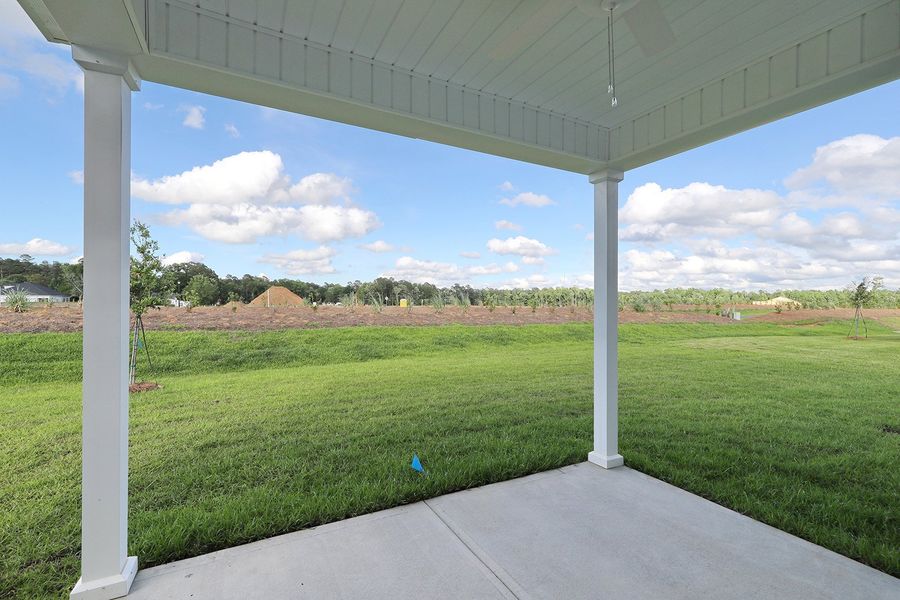 Exterior details and patio area of a home in Garden Grove, Conway (Image 30).