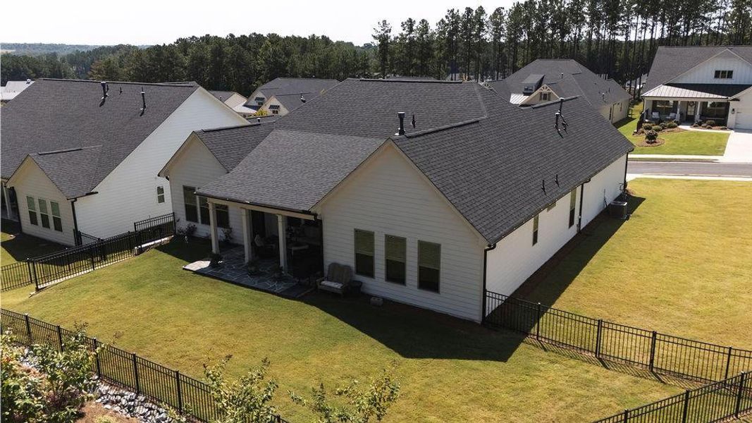 Front exterior of a new home in Soleil Belmont Park, Canton, GA, highlighting curb appeal (Image 22).