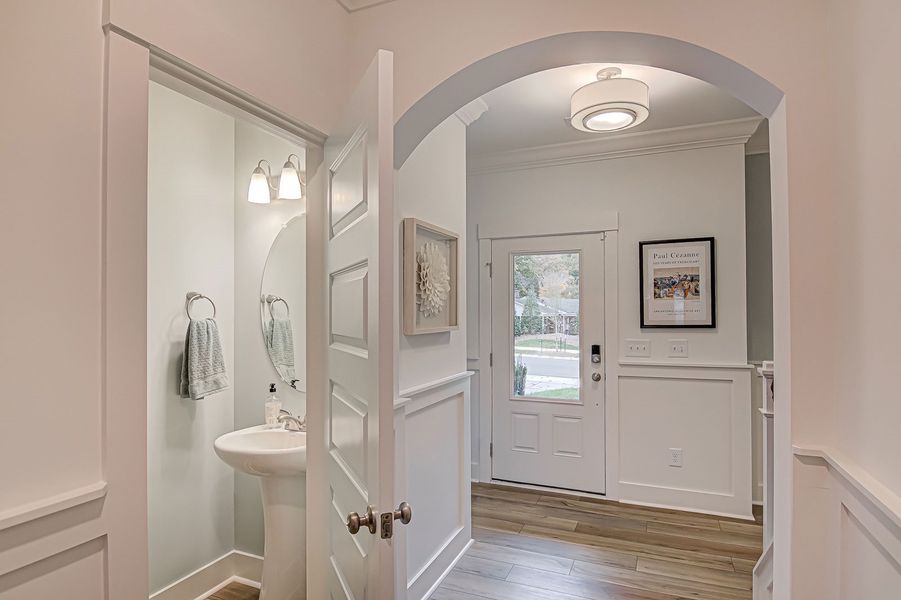 Representative furnished interior of a home built from the Richardson - Vanguard Collection by Mungo Homes in Parris Meadows, Chesnee (Image 3).