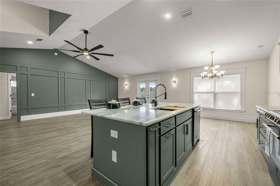 Furnished interior view inside a new home in , Ocala (Image 8).
