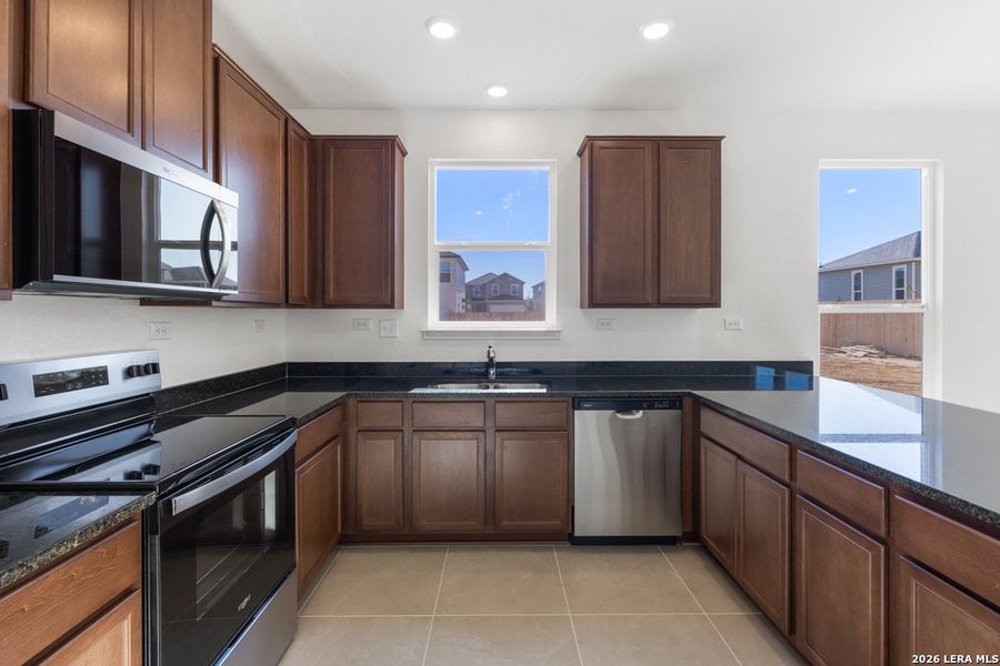 Furnished interior view inside a new home in Southton Cove, Elmendorf (Image 12).