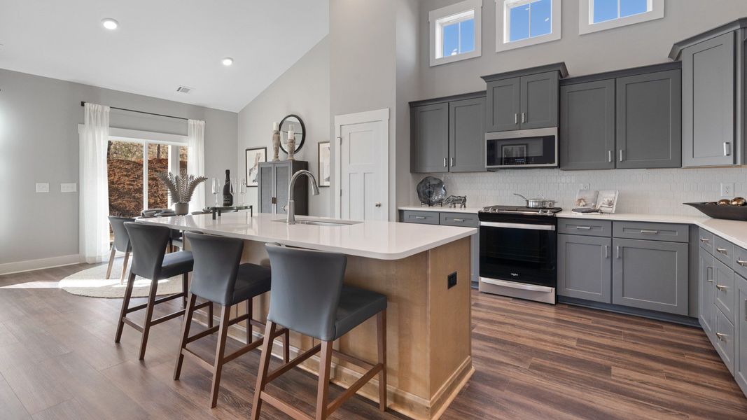 Furnished interior view inside a new home in Mulberry Estates, Simpsonville (Image 6).