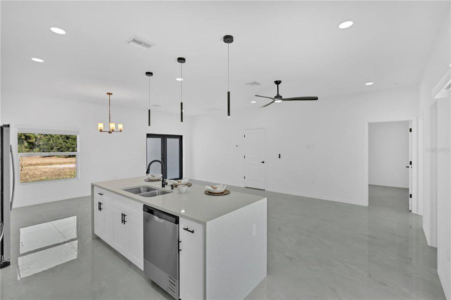 Furnished interior view inside a new home in , Punta Gorda (Image 18).